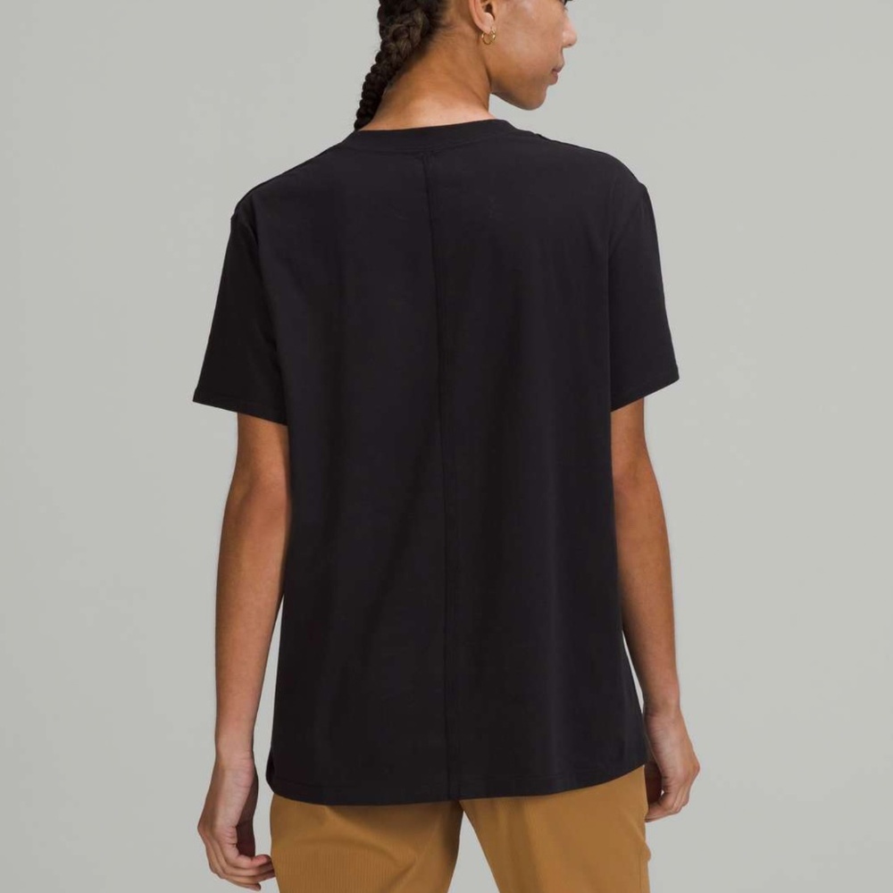 NWOT  Lululemon All Yours Tee - W3ES5S  - Black - Size 20 - Picture 5 of 5